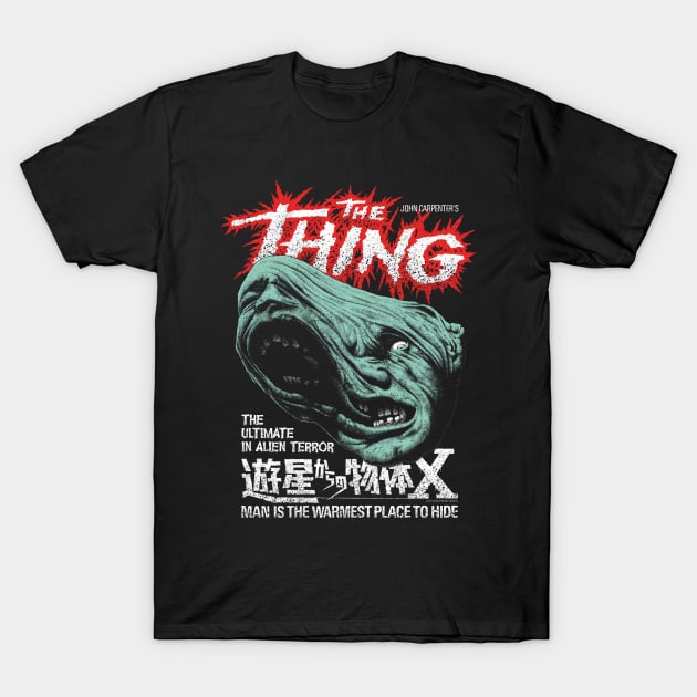 The Thing, John Carpenter, Cult Classic T-Shirt by PeligroGraphics